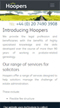 Mobile Screenshot of hoopers.co.uk